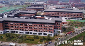 航拍直擊 山東第一醫(yī)科大學濟南校區(qū) 一年建成如魔術 建筑物電力系統(tǒng)安裝就緒